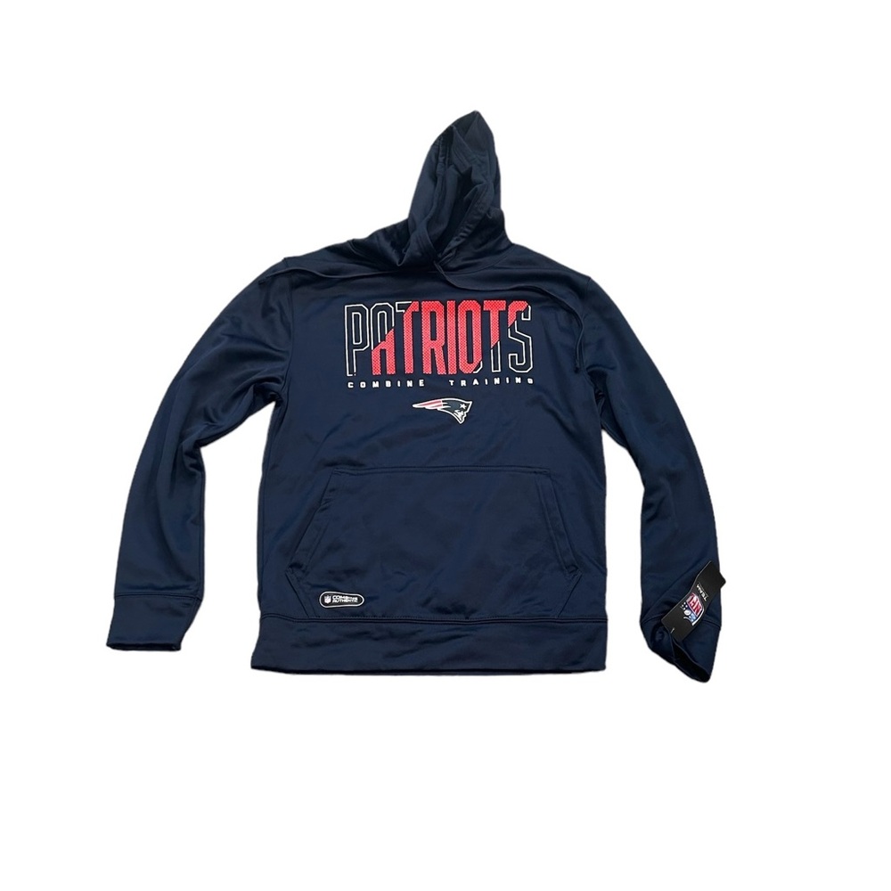 New England‎ Patriots New Era Men’s Combine Pullover Hoodie Sweatshirt Small